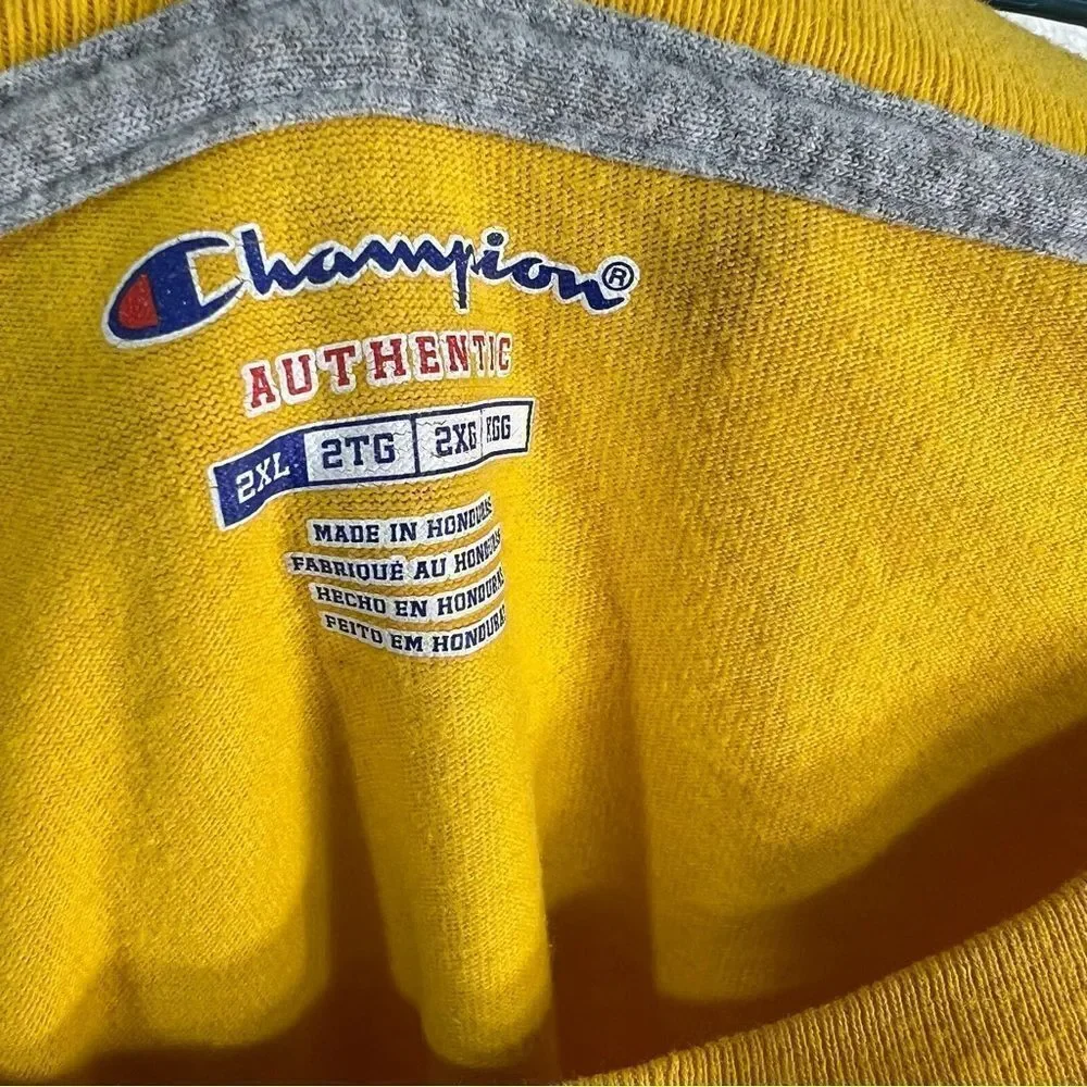 Champion short sleeve T-shirt with logo men’s size 2X - Picture 2 of 6